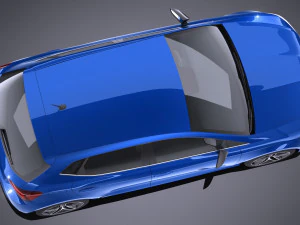 Seat Ibiza 2018 3D Model