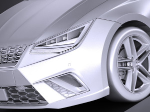 Seat Ibiza 2018 3D 模型