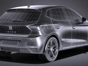Seat Ibiza 2018 3D Model