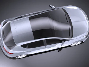 Seat Leon 2016 vray 3D Model