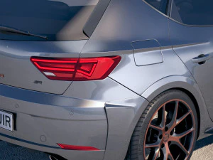Seat Leon Cupra R 2018 3D Model