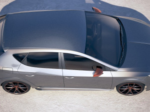 Seat Leon Cupra R 2018 Modello 3D