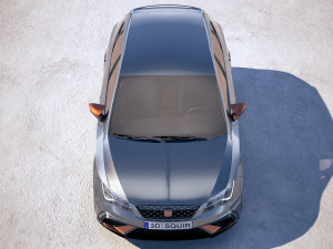 Seat Leon Cupra R 2018 Modello 3D