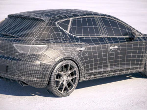 Seat Leon Cupra R 2018 3D Model