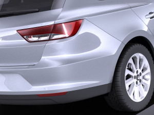 Seat Leon ST 2016 vray 3D Model