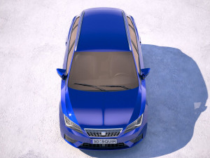 Seat Leon ST 2019 Modello 3D