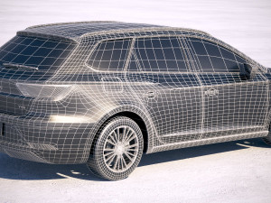 Seat Leon ST 2019 Modello 3D