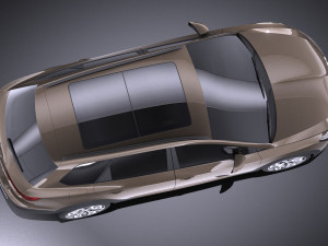 Seat Leon X-perience 2017 vray Modelo 3D
