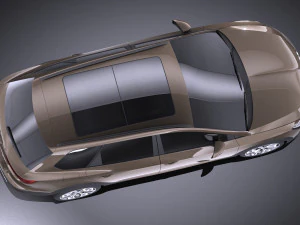 Seat Leon X-perience 2017 vray 3D Model