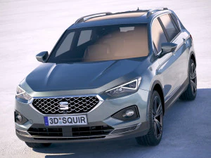 Seat Tarraco 2019 3D Model