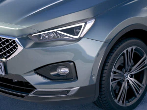 Seat Tarraco 2019 3D Model