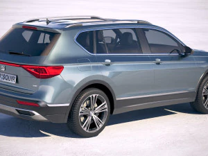 Seat Tarraco 2019 3D Model
