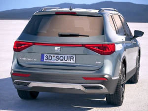Seat Tarraco 2019 3D Model
