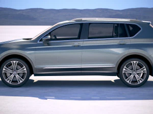 Seat Tarraco 2019 3D Model