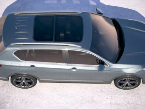Seat Tarraco 2019 3D Model