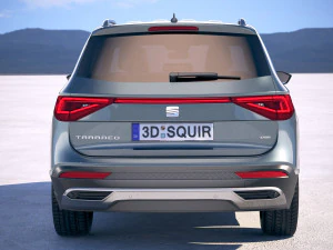 Seat Tarraco 2019 3D Model