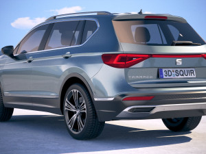 Seat Tarraco 2019 Modelo 3D