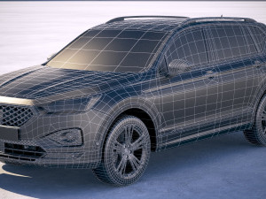 Seat Tarraco 2019 Modelo 3D