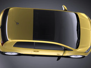 Skoda Citigo 3 portas 2017 Modelo 3D