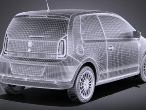 Skoda Citigo 3 portas 2017 Modelo 3D