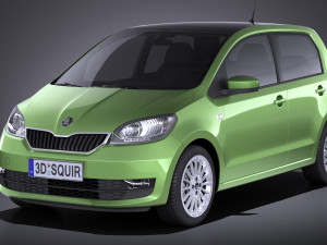 Skoda Citigo 5-door 2017 3Dモデル