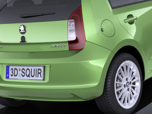 Skoda Citigo 5-door 2017 Modello 3D
