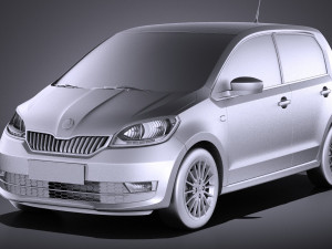 Skoda Citigo 5-door 2017 Modello 3D