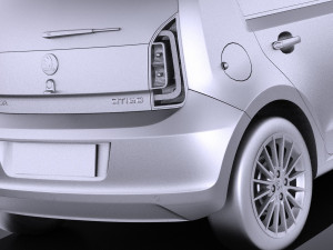 Skoda Citigo 5-door 2017 Modello 3D