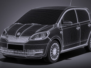 Skoda Citigo 5-door 2017 Modello 3D