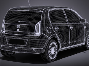 Skoda Citigo 5-door 2017 Modello 3D