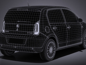 Skoda Citigo 5-door 2017 Modello 3D