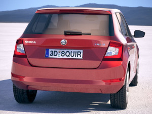 Skoda Fabia 2019 3D Модель