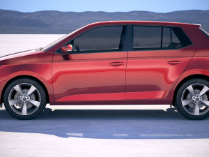 Skoda Fabia 2019 3D Модель