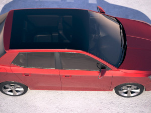 Skoda Fabia 2019 3D Модель