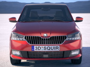 Skoda Fabia 2019 3D Модель