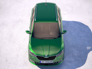 Skoda Fabia Combi 2019 3D Model