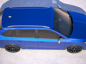 Skoda Fabia Scoutline 2019 3D Model