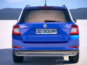 Skoda Fabia Scoutline 2019 3D Model