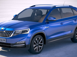 Skoda Kamiq CN 2019 3D Model