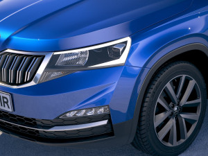 Skoda Kamiq CN 2019 3D Model