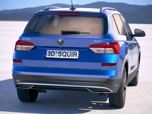 Skoda Kamiq CN 2019 3D Model