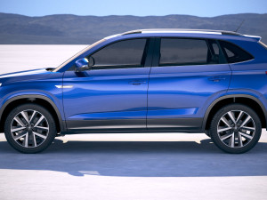 Skoda Kamiq CN 2019 3D Model