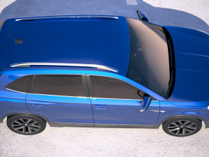 Skoda Kamiq CN 2019 3D Model