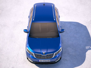 Skoda Kamiq CN 2019 3D Model