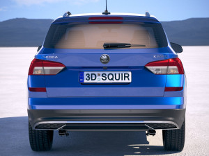 Skoda Kamiq CN 2019 3D Model