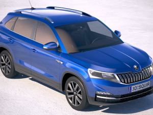 Skoda Kamiq CN 2019 3D Model