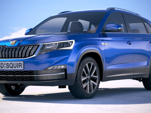 Skoda Kamiq CN 2019 3D Model
