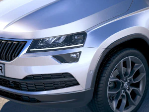 Skoda Karoq 2018 3D Model
