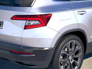 Skoda Karoq 2018 3D Model