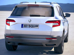 Skoda Karoq 2018 3D Model